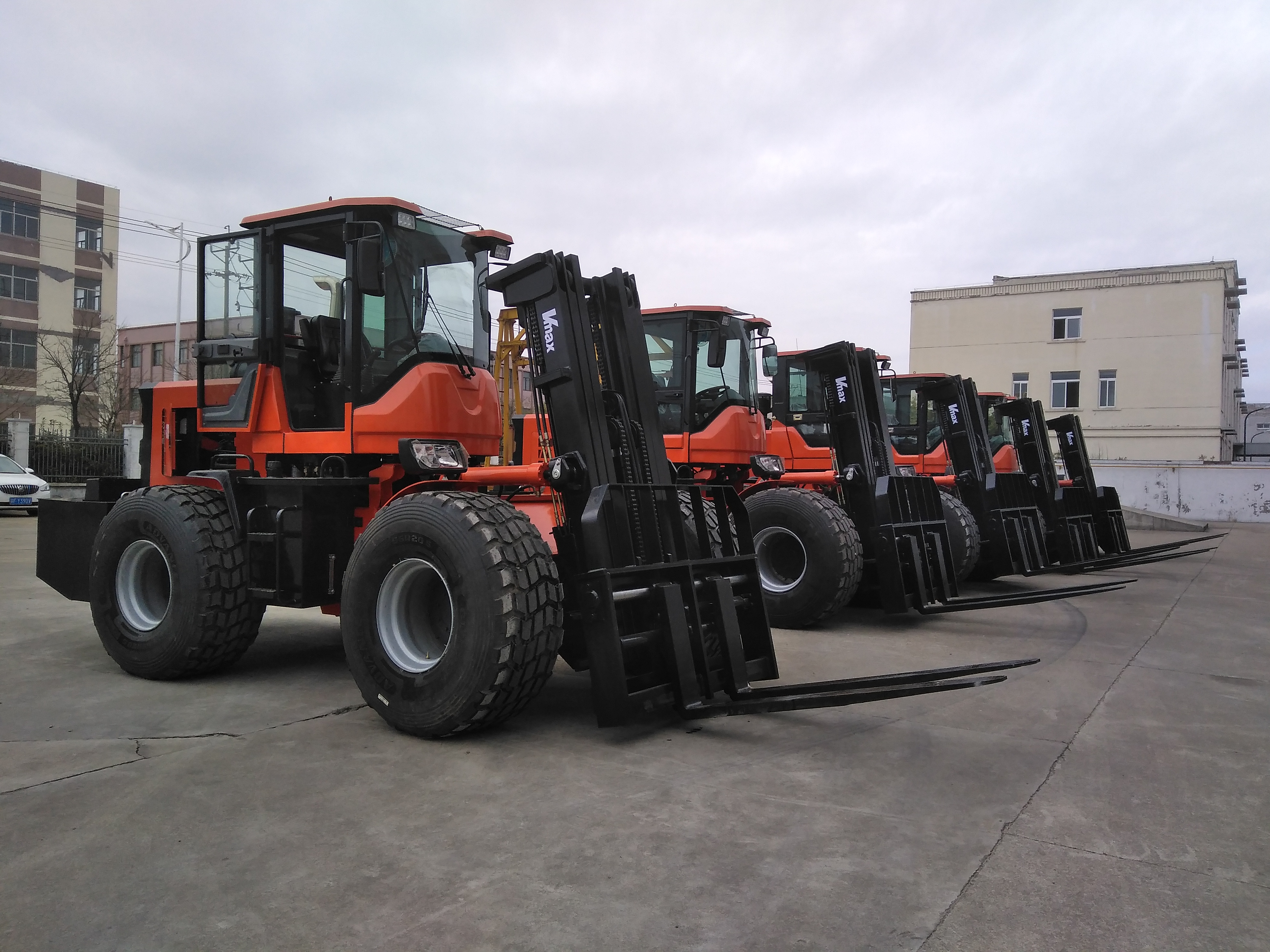 Forklift kasar medan 4-5ton