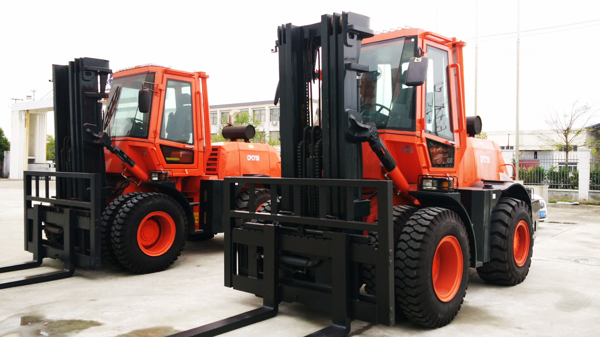 Forklift kasar medan CPCY70 CPCY100