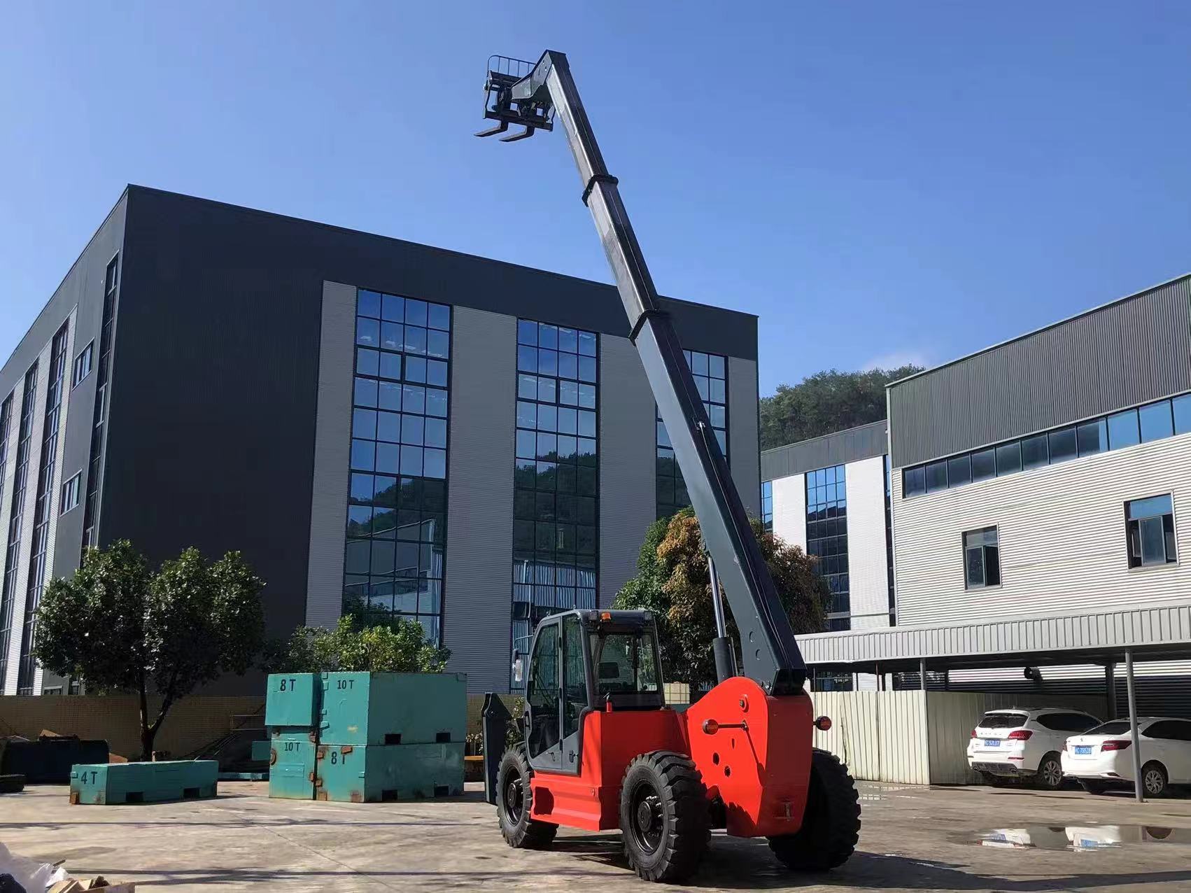  Forklift Telescopic Handler Serbaguna GTF40 untuk Penanganan Material